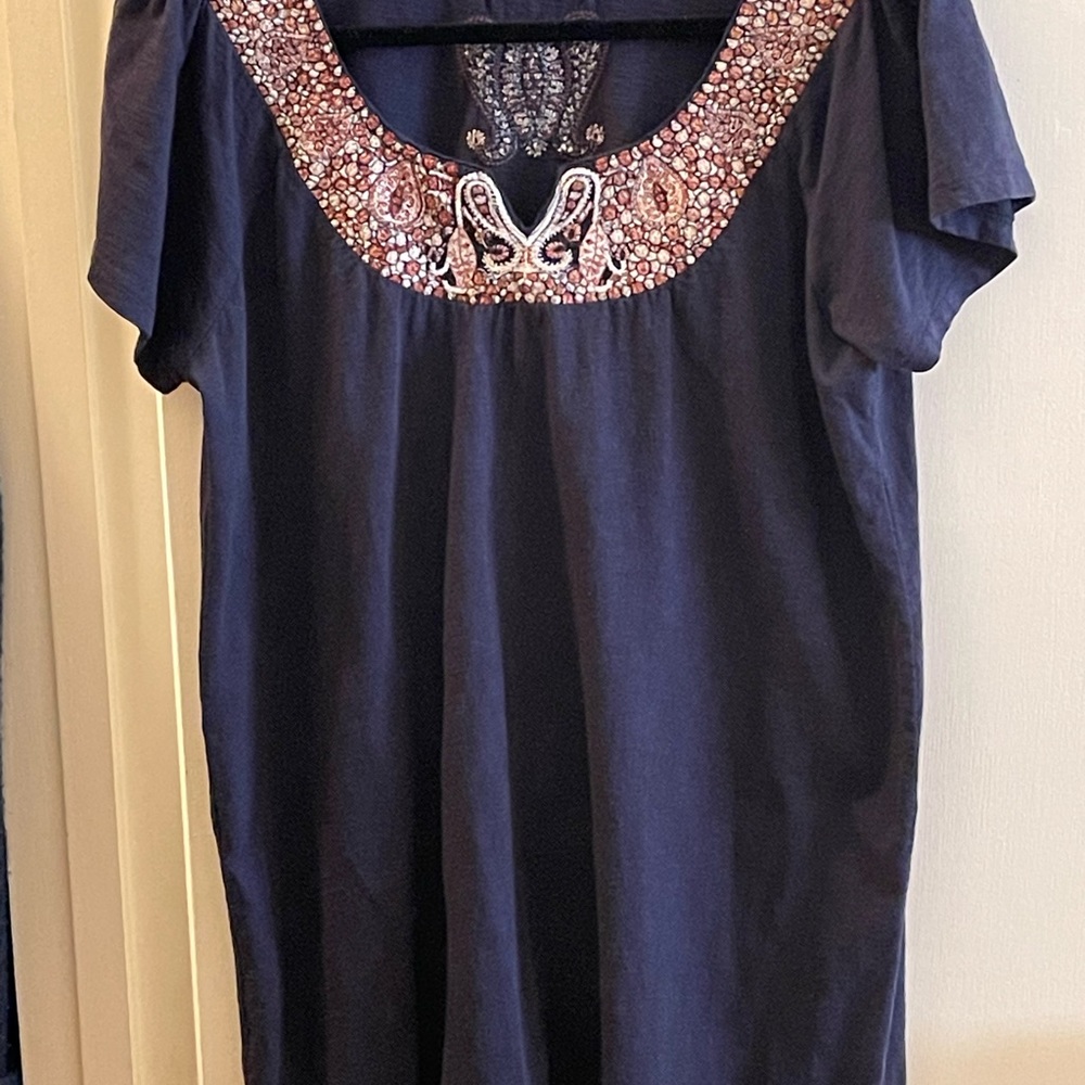 Lucky Cotton Jersey Dress, XL